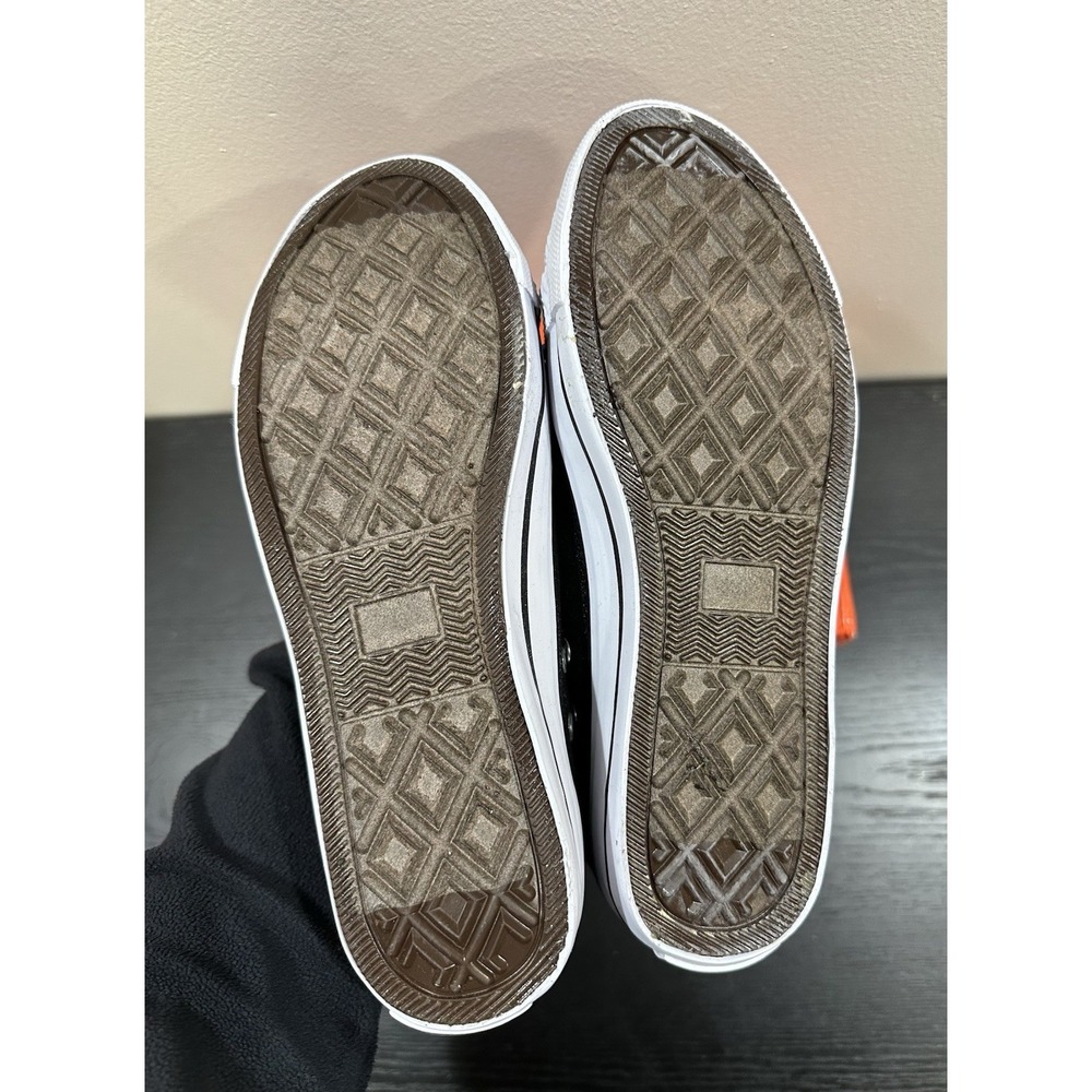 Women's Black & Blue High Top Sneakers - Canvas Shoes – Extra Laces NEW. - Picture 5 of 5
